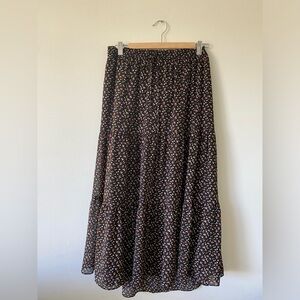 Madewell Floral Maxi Skirt